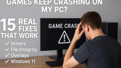 Games Keep Crashing on My PC