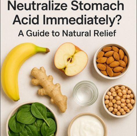 What Foods Neutralize Stomach Acid Immediately